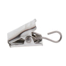 10Pcs Door Curtain Clips With Hook Heavy Duty Hook Clip Curtain Carrier 30mm