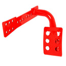 Car Decoration Left Foot Rest Pedal For Wrangler JK 2007-2017 Red