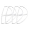 4 Pieces Plastic Propeller Protective Anti-collision Prevent Crash Set Guard
