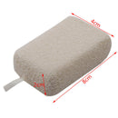 Useful Bath Sponge Shower Rectangle Soft Natural Fiber Brush Clean Rich Foam: Kw