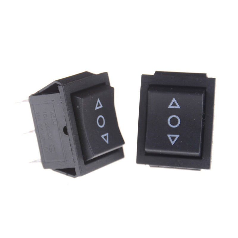 2x 6 Pins On-Off-On Rocker Switch Momentary Rocker Switch Tw