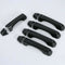 New Carbon Fiber Look Door Handle Cover Trim 10Pcs For Jeep Wrangler Jl 201 W1C1