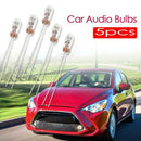 5pcs T3 14V 0.56W Car Audio Gear Indicator Light Dashboard Instrument Bulbs