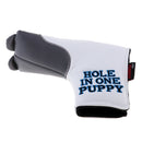 Outdoor Golf Mallet Putter Head Cover L Shape Full Protection Dog Pattern