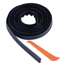 3.8M Car Door Window Edge Trim Moulding Rubber Noise Weatherstrip Seal Strip