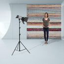 Photography Backdrop Wood Plank Texture Background Cloth Plate Photo Video Decor