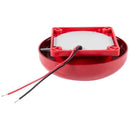 DC 24V 25mA 95db 150mm 6" Diameter Metal Electric Round Alarm Bell Red