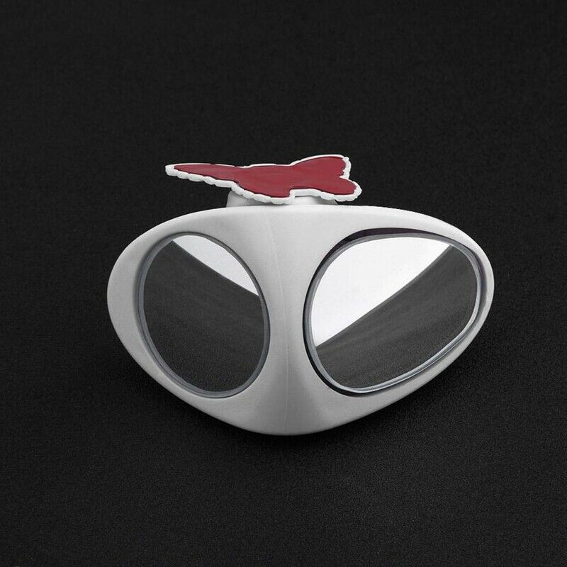 2 In 1 Car Blind Spot Mirror Wide Angle Mirror 360 Rotation Adjustable Conv H1G2