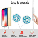 Portable Mini Body Massager Physio Pad Phone Control Stimulato jir Muscle P W6J3