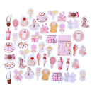 45pcs/box Sweet Girl DIY Diary Stickers Paper Labels Gifts Packaging DecorME