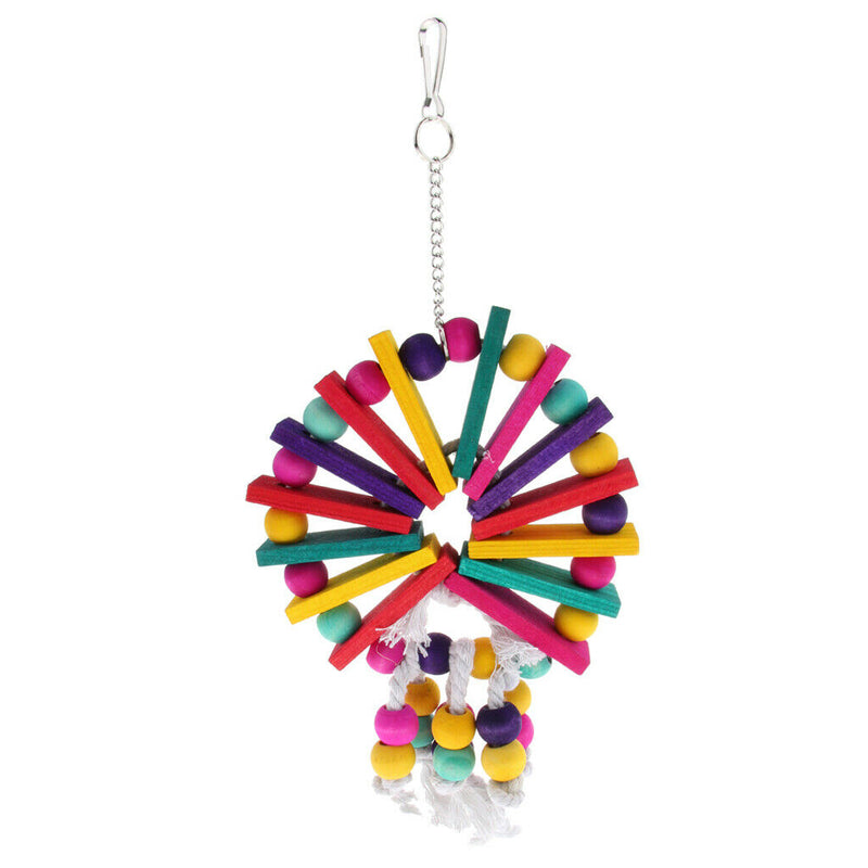 Bird Chew Toys Hanging Accessories for Parrot Budgie Parakeet Cockatiels Conure