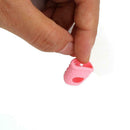 4pcs Silicone Finger Guards Guitar Fingertip Protectors Cap for Ukulele (M)