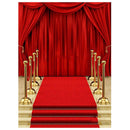 5x7ft Vinyl Red Carpet Curtain Backdrop Studio Photography Photo Background A9E9
