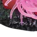 Fish Tank Aquarium Decor Coral Flower Design Underwater Plant Pink