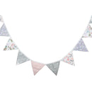 12 Flags 3.2m Double-side Printed Bunting Pennant Cotton Fabric Flag Banner