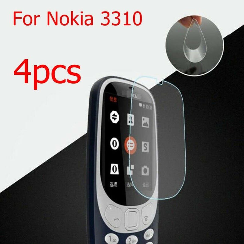 BarginÃ¯Â¼Â4x TPU Full Screen Guard Film Cover for Nokia 3310 + 4x dust remover