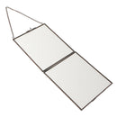 2 Sided Hanging Glass Display Frame for Photo Picture Specimen 14x16cm