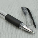 12Pcs Black Gel Ink Rollerball Ballpoint Pen Stationery 0.5mm Gift for St HER