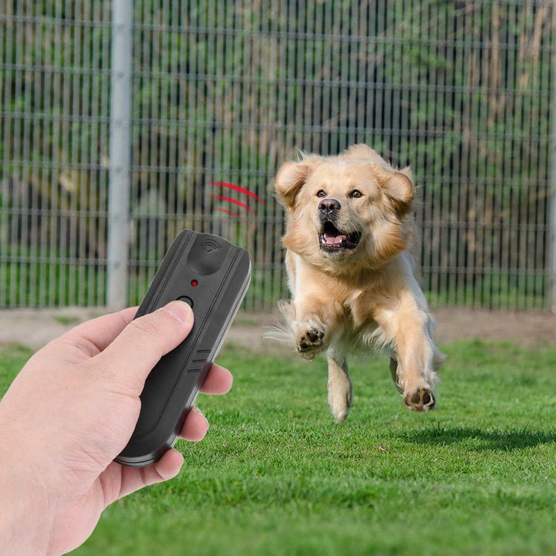 Ultrasonic Dog Repeller Animal Training Device Pet Anti Barking Trainer