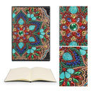 DIY Mandala Special Shaped Diamond Painting 50 Pages Notebook A5 Sketchbook