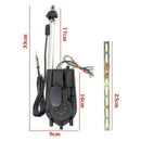 Universal 12V Car Automatic Antenna Aerial Kit Auto AM FM Radio Electric Po