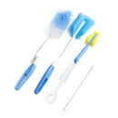 Baby Feeding Bottle Brush Sponge Cleaner Straw Nipple Cleaning Washing Too IVH