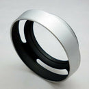 Metal 40.5mm Curved Vented Lens Hood Shaded for Leica M Screw Camera Lens