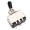 1Pc Guitar 3 Way Toggle Switch, Metal Enclosed 3 Way Selector Switch With B