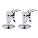 2 Pcs Stainless Steel Door Stop And Catch Marine