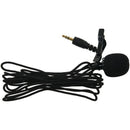 3.5mm miniphone minifono Mic Speech Tie Clip Insegnare Lavalier Jack Lectur W6B3