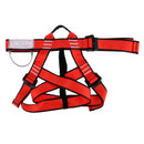 Climbing Harness,Safe Seat Belts for Tree/Rock Climbing Training Caving Red