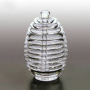 Plastic Honey Pot Jars for Storage Breakfast Jam Seasoning Set Castor Box W U6A4