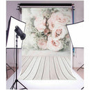 5x7ft Pink romantic flowers Backdrop Photography Studio Props Background Vi