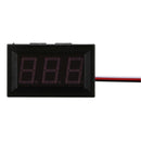 5X(Mini voltmeter tester Digital voltage test battery DC 0-30V red auto carU9G4)