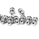 10Pcs BNC Male to RCA Female Jack Connector for CCTV camera