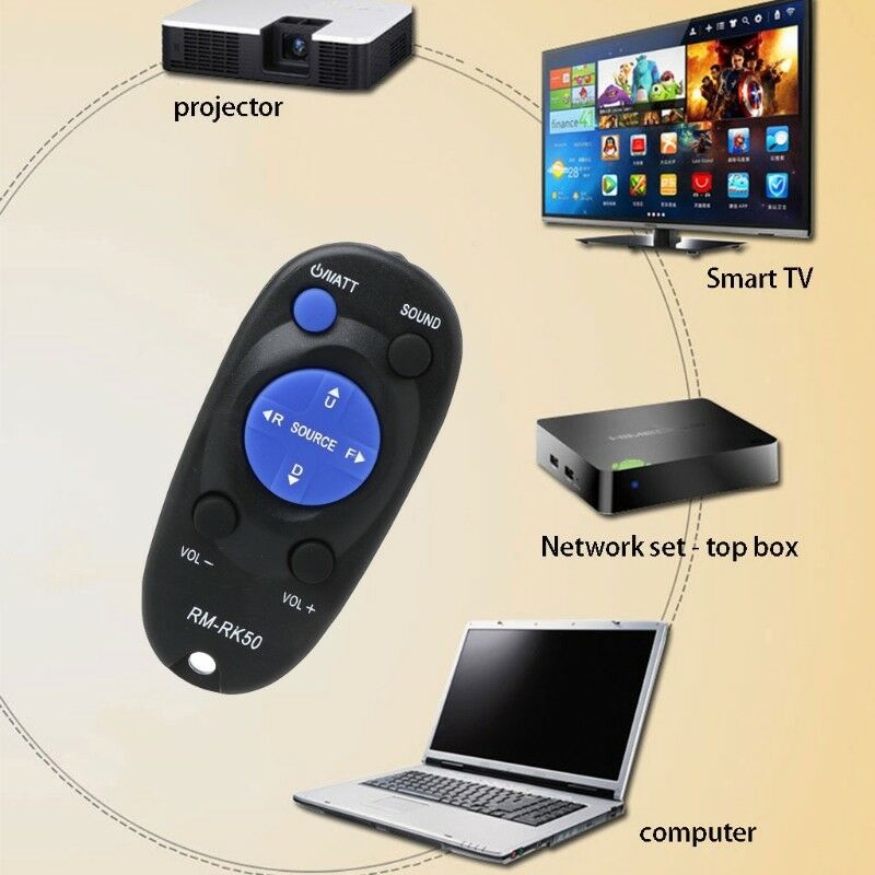 Replacement Remote Control For JVC Car Stereo RM-RK50 RM-RK52 KD-A625 KD-A725