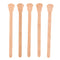 50PCS Wooden Waxing Wax Spatula Disposable Bamboo Sticks Kit Skin Beauty Tool FT
