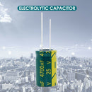 10pcs 4700uF 4700mfd 25V Electrolytic Capacitor Mini Electronic Components A