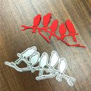 metal cutting dies stencil bird set diy card album photo decoration template 3c