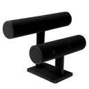 Bangle Chain Watch Stand Bracelet Necklace Rack Jewelry Display Shelf Black