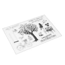 DIY Scrapbooking Transparent Silicone Seal Stamp Sheets Album Card Decor