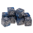 30 Pieces Creative Double Color D6 16mm Dice Role Playing Game for DND