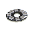 8-Bit WS2812 5050 RGB LED Lamp Panel Round Ring LED Driver Development Board OZ