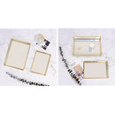 Special Glass Jewelry Display Tray, Makeup Storage Box, 25x18x4.5cm