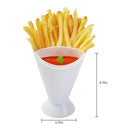 Cup Kitchen Fries French Fries Salad Bowl Plastic Kitchen Finishing Cup 0WM7