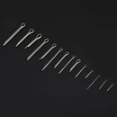 150Pcs 15 Kinds 304 Stainless Steel Split-Cotter Pins Kit M1 M1.5 M2 M2.5 M3 New