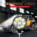 9LED 27W Work Light Bar Spotlight Lamp Off Road Vehicles LED Work Car LightB Hn