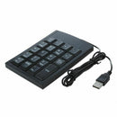 Mini Black USB Numeric Keyboard Keypad for Laptop PC Computer T7J7