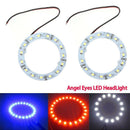 LED Angel Eyes Halo Rings Headlights 6000K 1210 (3528) SMD Chip 12V Pro Hot B2U4