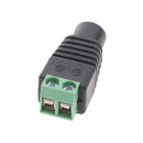 5Pairs 2.1x5.5mm DC Power Cable Jack Adapter Connector Plug CCTV Camera Use 12V
